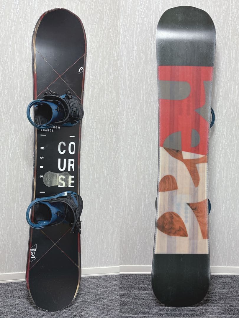 48美品❗️超豪華❗️HEAD メンズスノーボードセット★スノボ151cm+ビン付 44超美品❗️超豪華❗️HEAD メンズスノーボードセット☆スノボ151cm+ビン