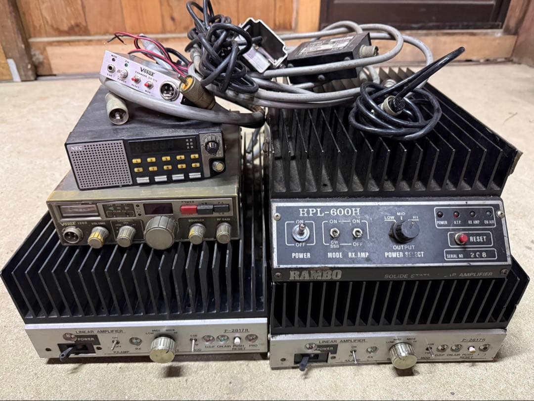 P-2817R.HPL-600 リニアアンプリファイア 接続ケーブルなど - メルカリ