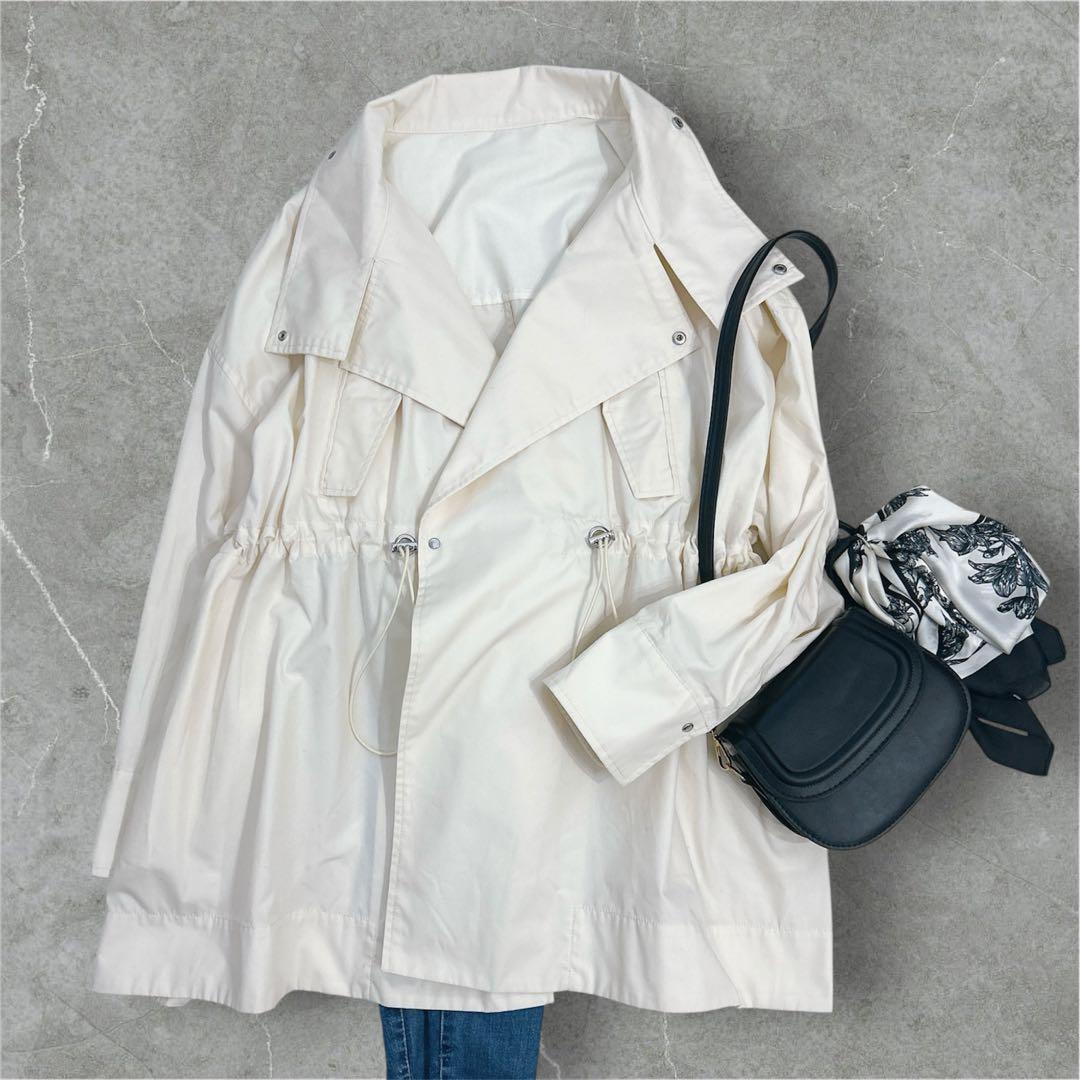 ♢極美品♢ ADAM ET ROPÉ モッズコート オフホワイト ADAM ET ROPE'（アダムエロペ） モッズコート コート 「2点セット」M