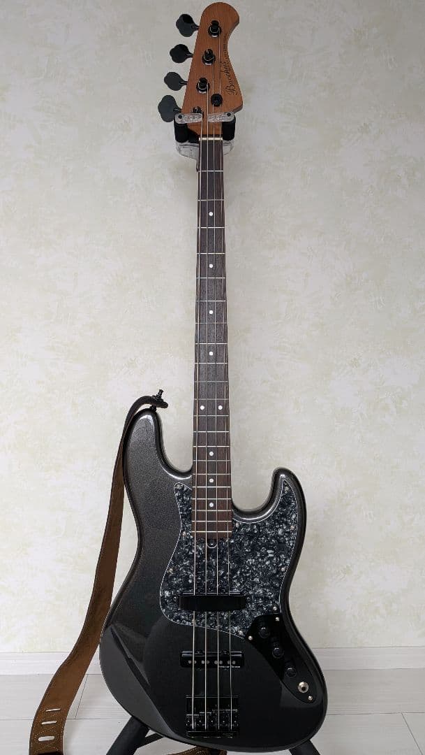 バッカス BJB-1 RSM/R-BPPG カスタム ジャズベース BJB-1-RSM/R-BPPG Gun-M (Bacchus / バッカス) エレキベース