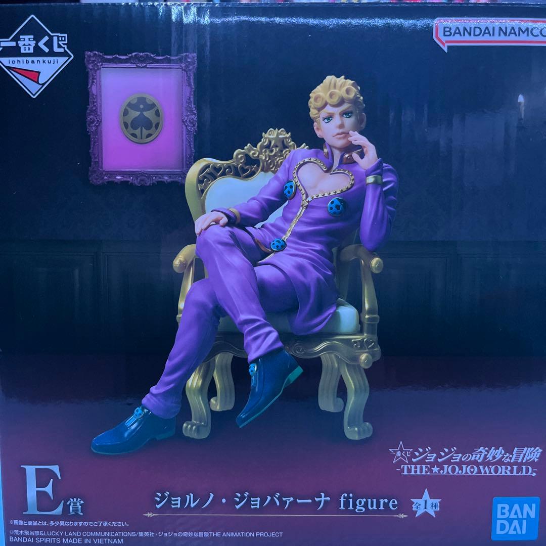 ジョジョ一番くじ　E賞　ジョルノジョバーナ 一番くじ ジョジョの奇妙な冒険 JOJO'S ASSEMBLE E賞 ジョルノ