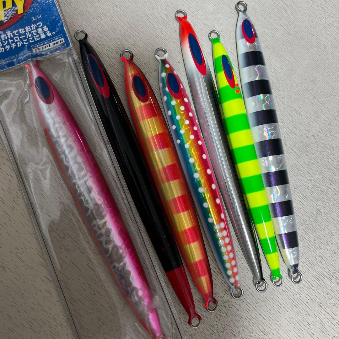 ディープライナー 7本セット200㌘前後