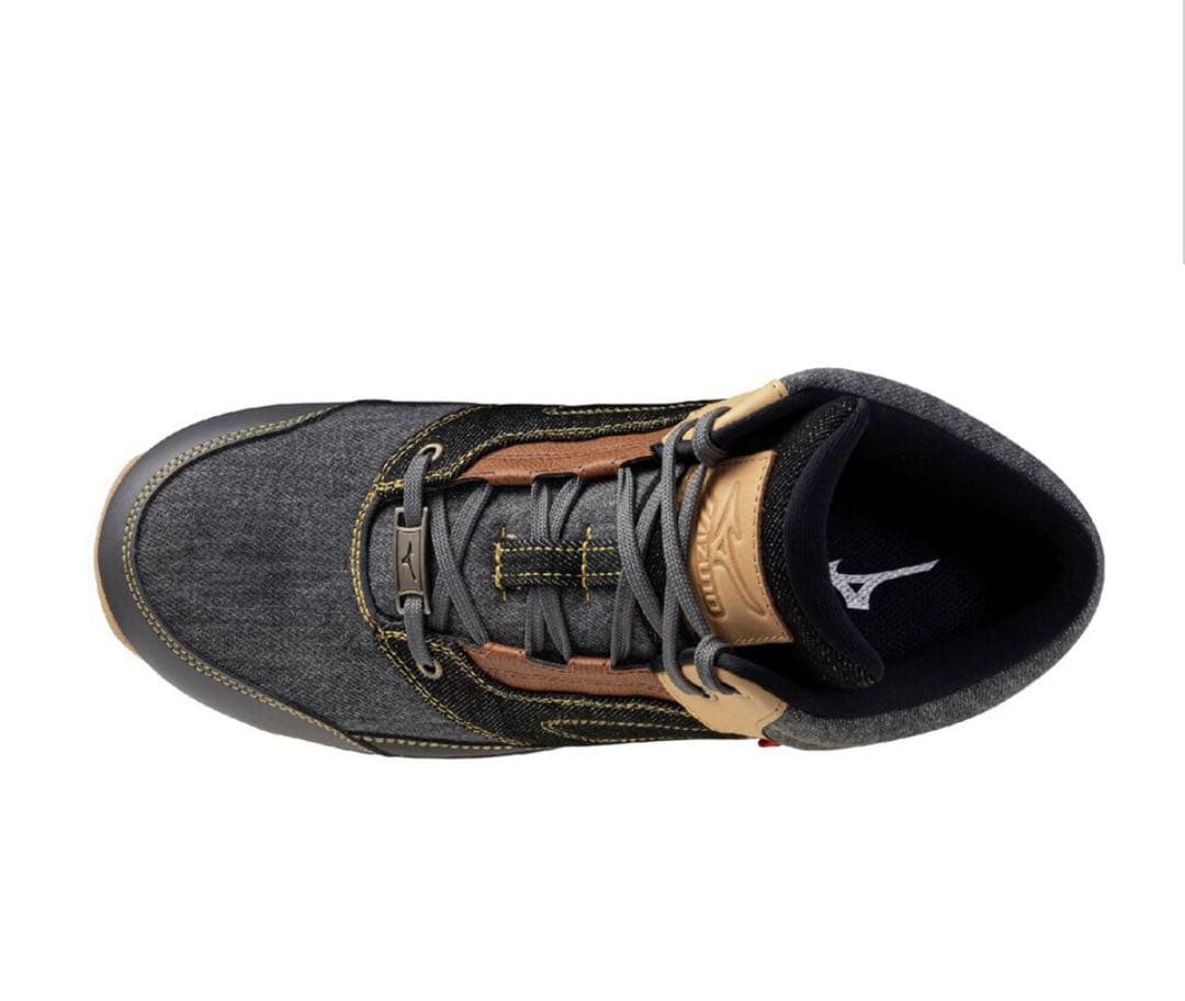 mizuno オールマイティLSII 11M DENIM 安全靴 25.5cm
