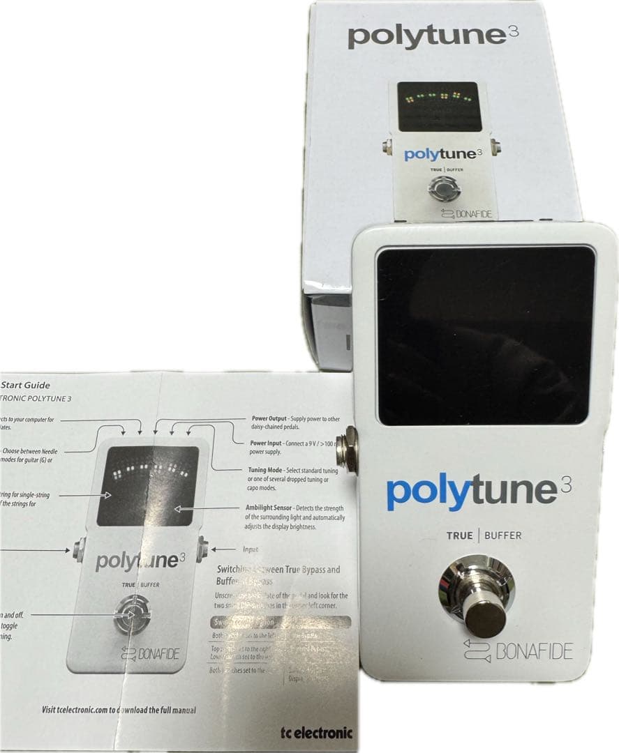 TC ELECTRONIC polytune3 チューナー tuner TC Electronic Polytune 3 Pedal Tuner | Guitar Center