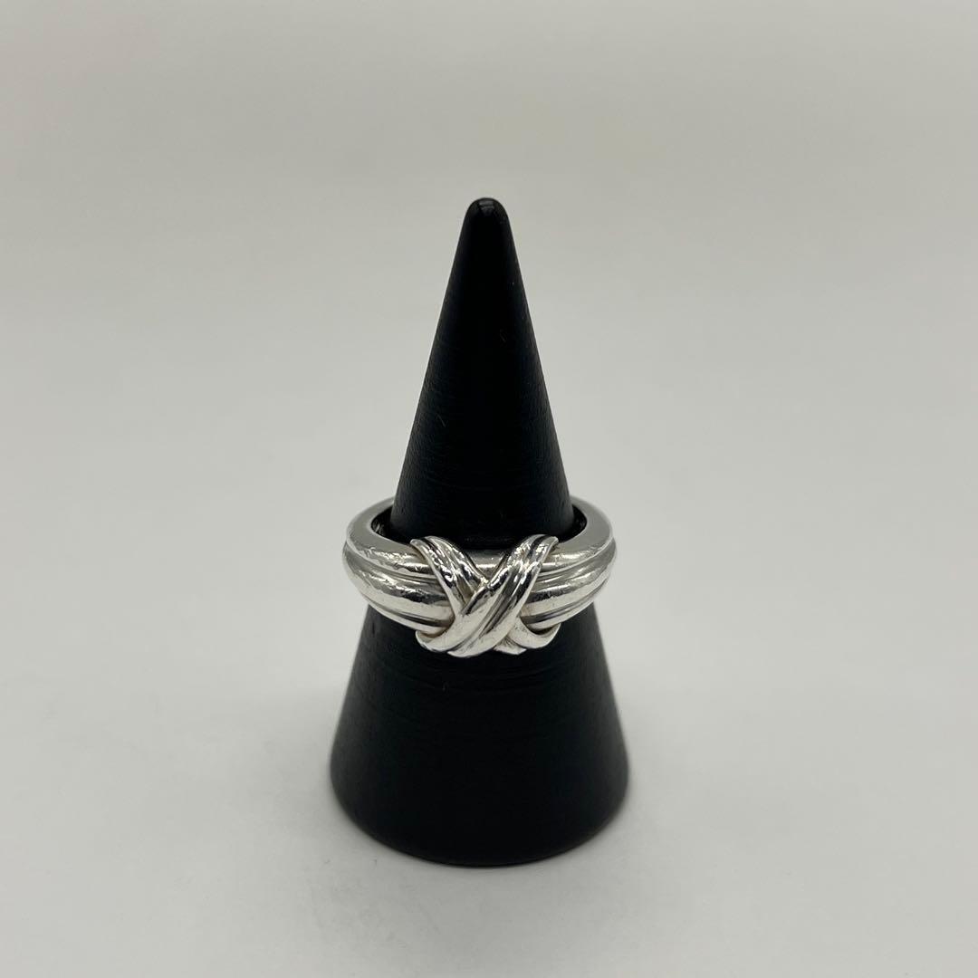 ティファニー TIFFANY シグネチャークロス リング 11号 SV925 Tiffany & Co. - ティファニー TIFFANY シグネチャークロス リング 11