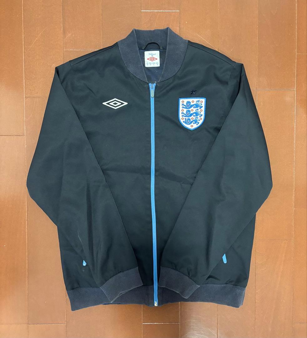 UMBRO イングランド代表 ジャージ ヴィンテージ 90年代 UMBRO アンブロ サッカー イングランド代表 ナイロン×ジャージ