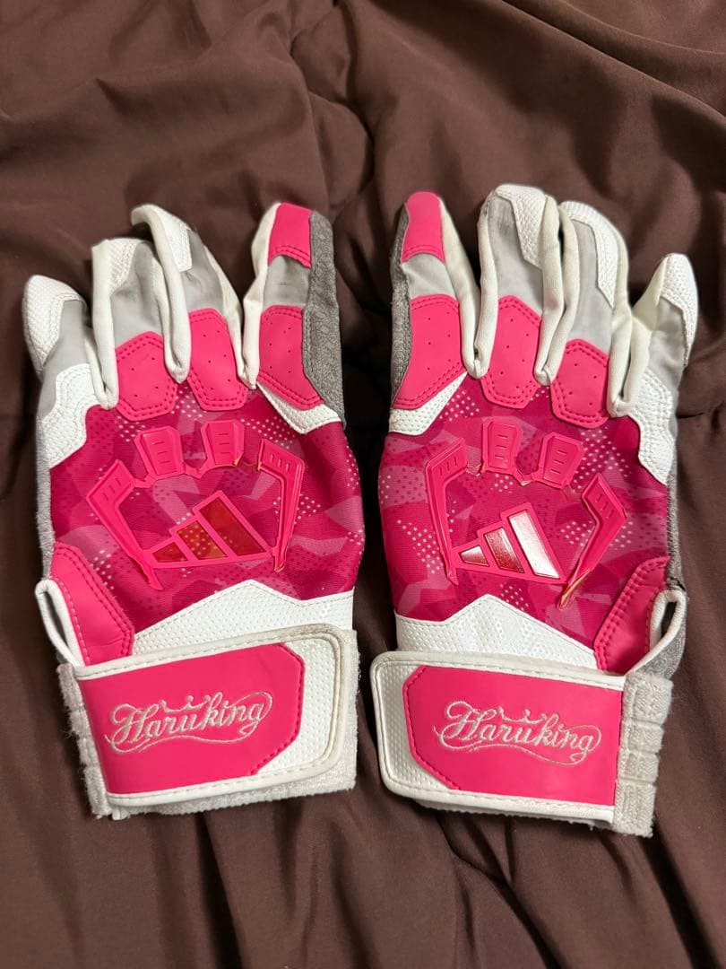 ヤクルト 日本ハム 西川遥輝 選手 実使用 バッティンググローブ 支給品 野球 日本ハム ヤクルト 西川遥輝 選手 実使用 バッティンググローブ 支給品