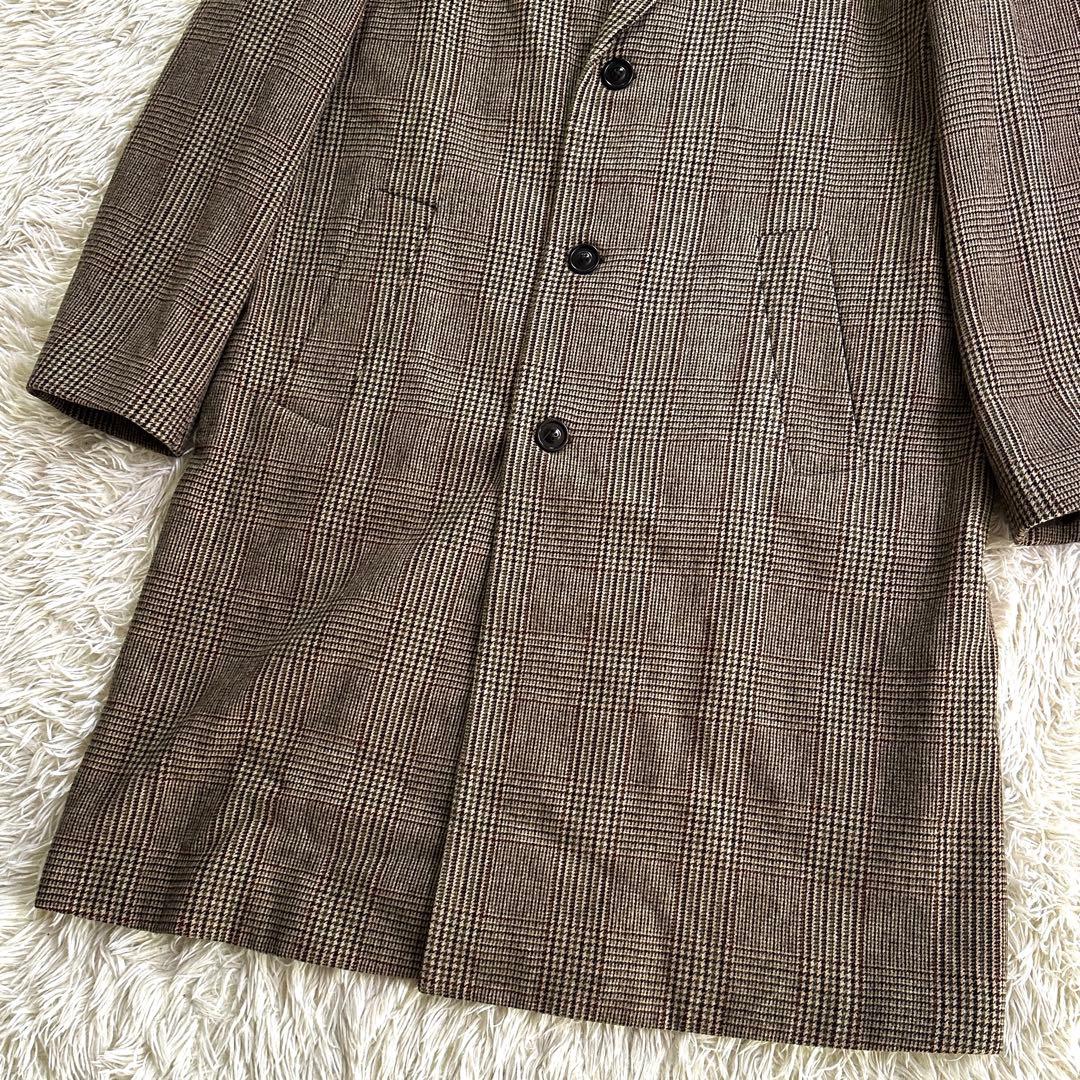 未使用品✨ザラ チェスターコート ギンガムチェック ロング丈 ウール