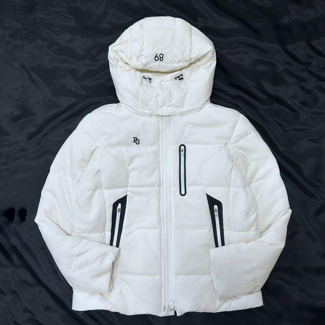 美品 PEARLY GATES パーリーゲイツ ダウンブルゾン フード付 PEARLY GATES（パーリーゲイツ） 【NEW】PEARLY GATES Nyストレッチ