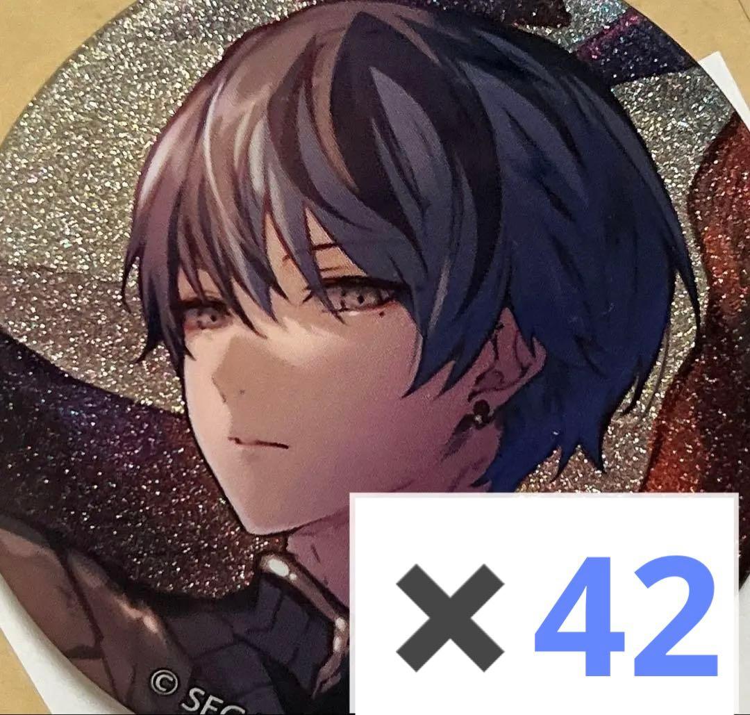 プロセカ グリッター缶バッジ 28C 青柳冬弥 プロセカ グリッター イベントイラストコレクション 青柳冬弥 缶バッジ