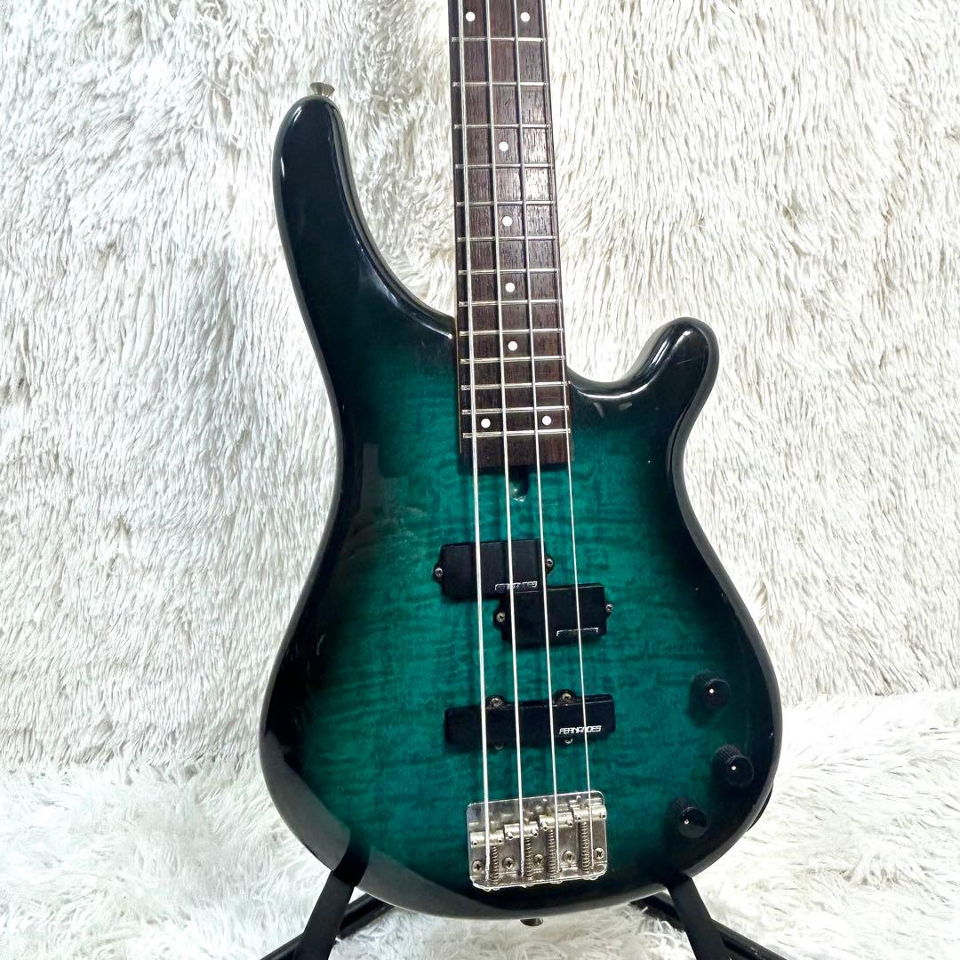 Fernandes FRB-40 レアカラー シースルーグリーン Fernandes FRB-40 PJ シースルーグリーン ギター ベース - メルカリ