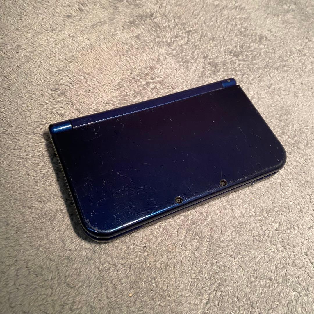NEW　Nintendo　3DS　LL　　ニンテンドー　ネイビー New Nintendo 3DS LL Metallic Blue Console System amiibo From Japan