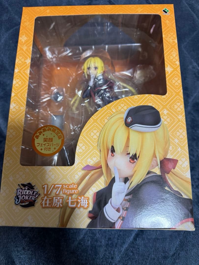 RIDDLE JOKER 在原七海 1/7 あみあみ限定版　スマホスタンド付き 中古】(本体B+/箱B)【あみあみ限定版】RIDDLE JOKER 在原七海 1/7 完成