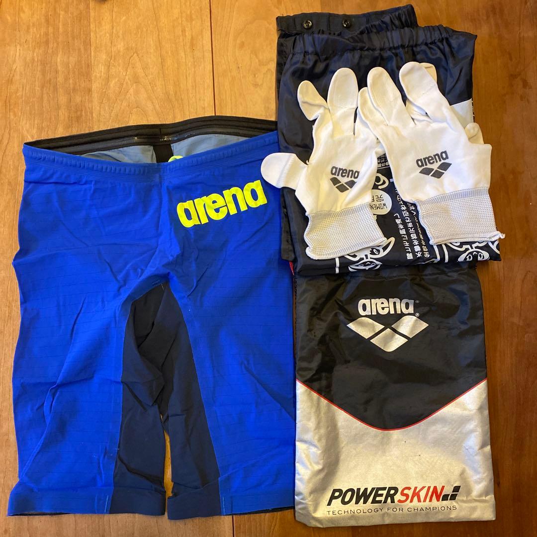 arena POWERSKIN 競泳水着・手袋セット arena 水着着用グローブ【返品不可商品】 -デサントストア-DESCENTE STORE-