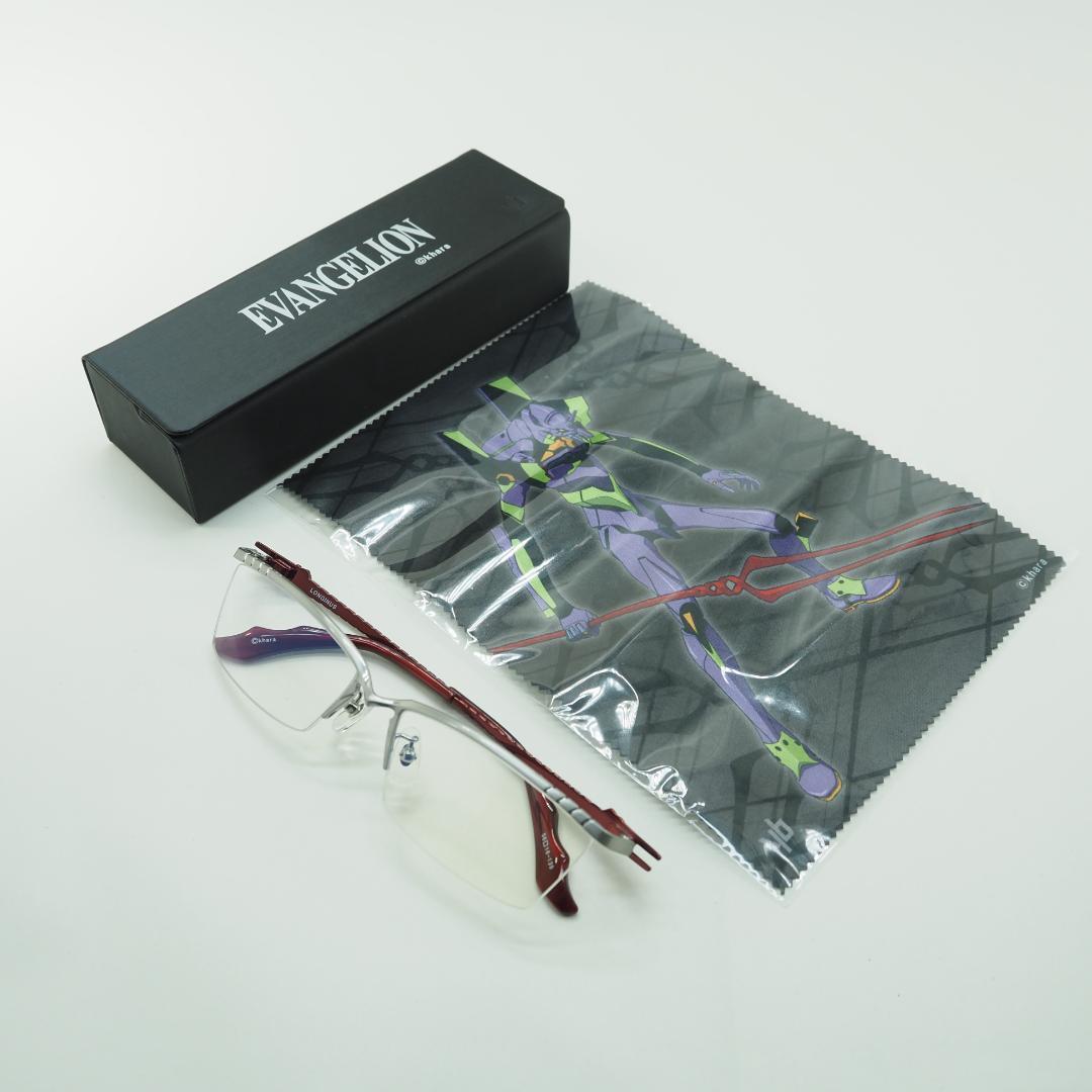 新品未使用 エヴァンゲリオン ロンギヌスの槍 イメージ ブルーライトカット 眼鏡 楽天市場】新世紀エヴァンゲリオン ロンギヌスの槍 チタン ブルー