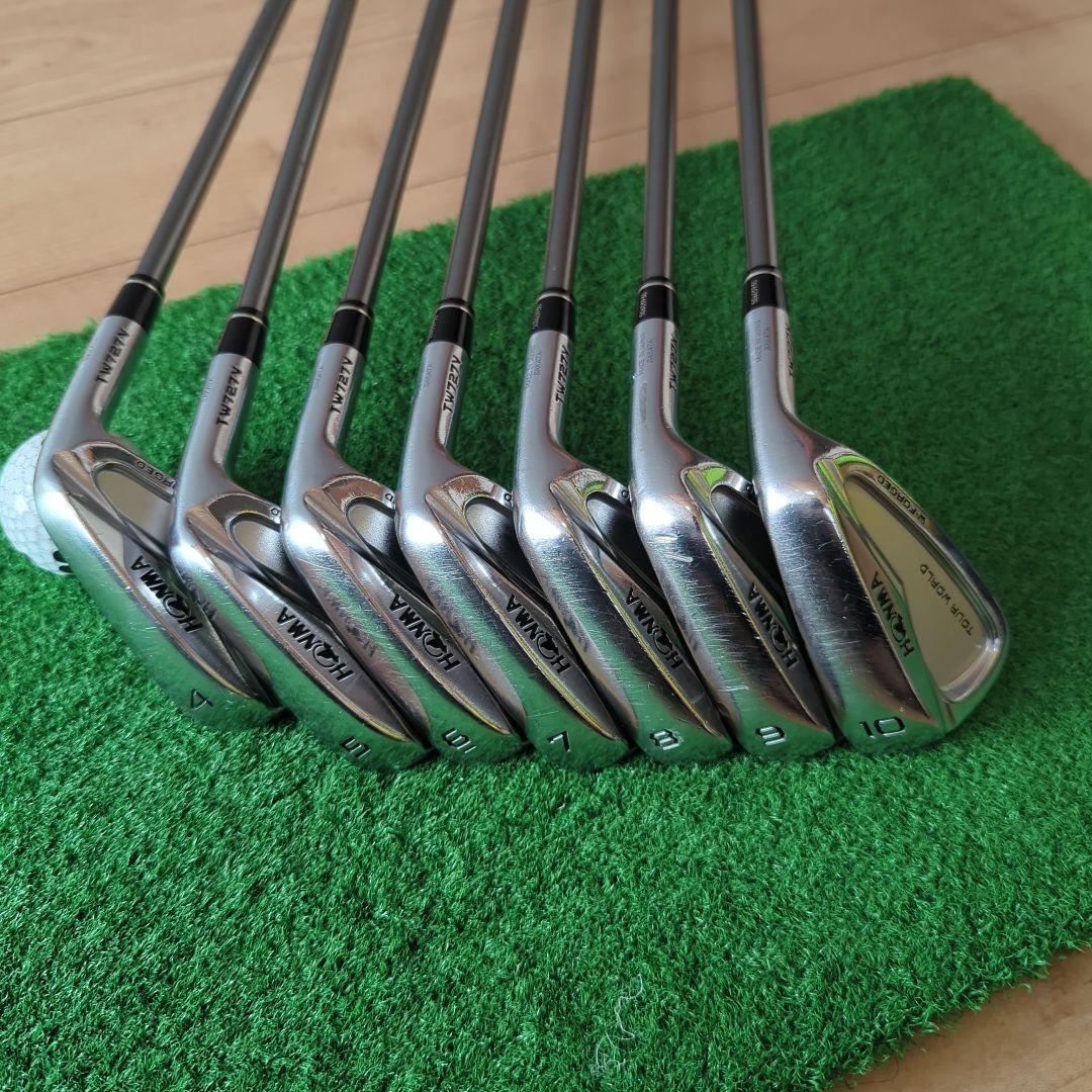 ホンマ TW727V 4-10 7本セット