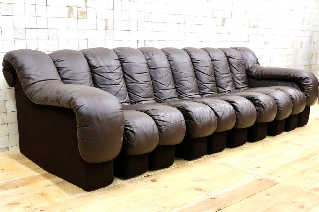 GMHK550○mobilia / モビリア スネークソファ 10連 名作 石 GMHK550○mobilia / モビリア スネークソファ 10連 名作 石原裕次郎