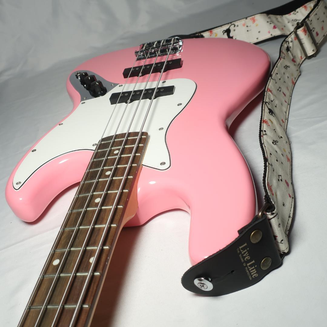 段 美品 K Garage エレキベース ピンク ケース＆ストラップ付 - メルカリ