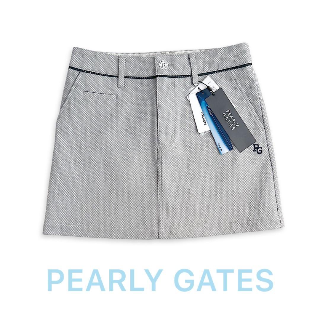 87 パーリーゲイツ TEXBRID ストレッチスカート グレー サイズ0 TEXBRID ハイゲージ スカート レディス(スカート)|PEARLY GATES