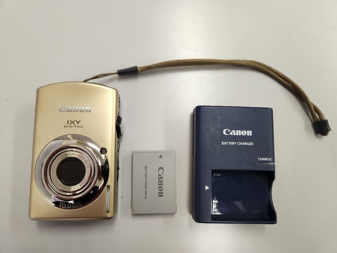 Canon IXY Digital 920 IS ゴールド 本体と充電器