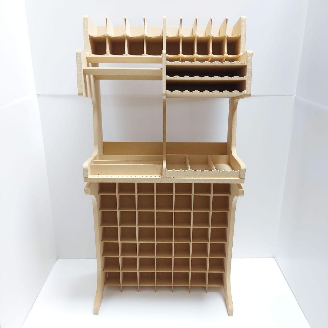 Bucasso プラモデル ペイントラック モデルツール収納ラック 塗料ラック Amazon | Bucasso プラモデル ペイントラック モデルツール収納ラック