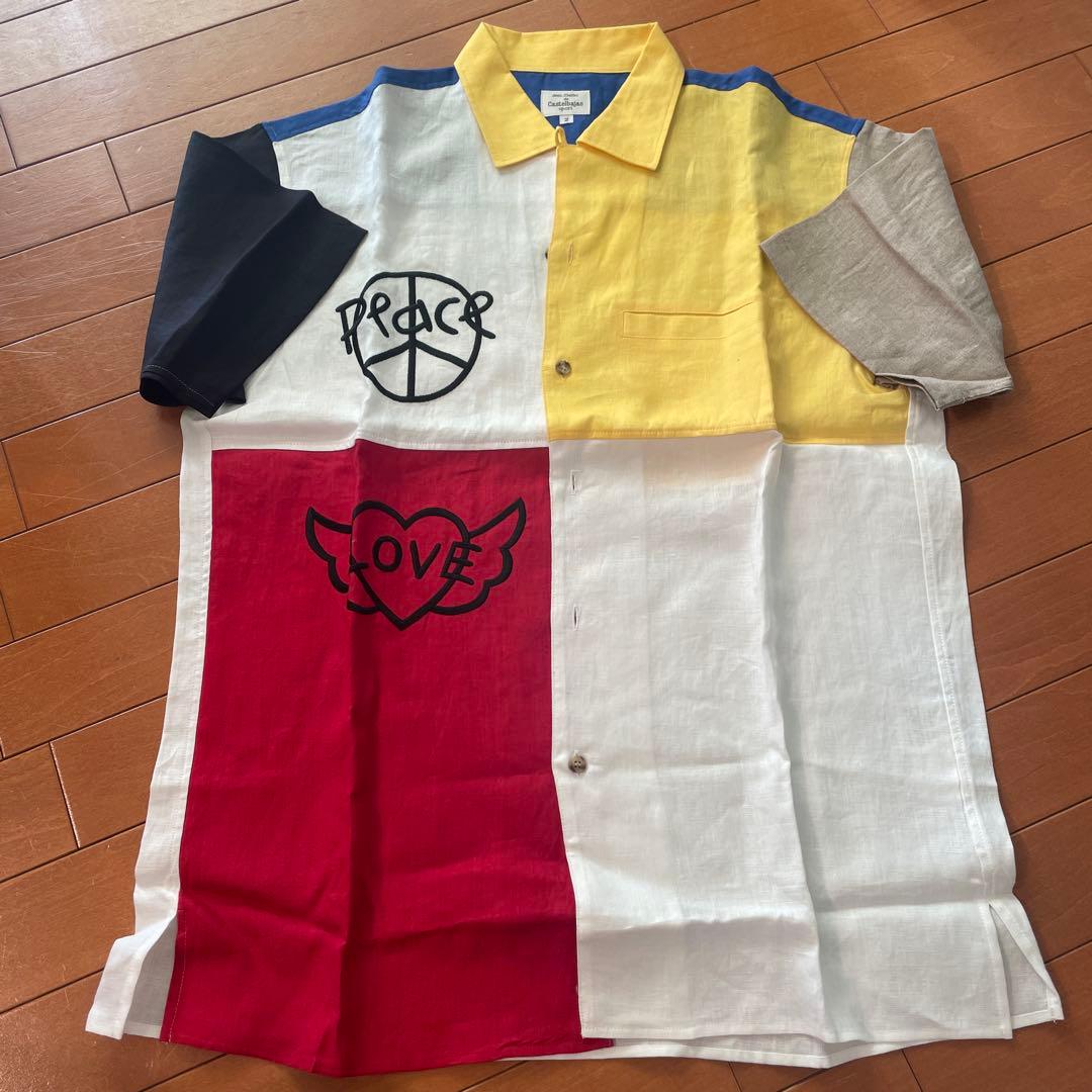 ROCK DUDE フレイムデザインジャケット パンツ 上下セット Mサイズ