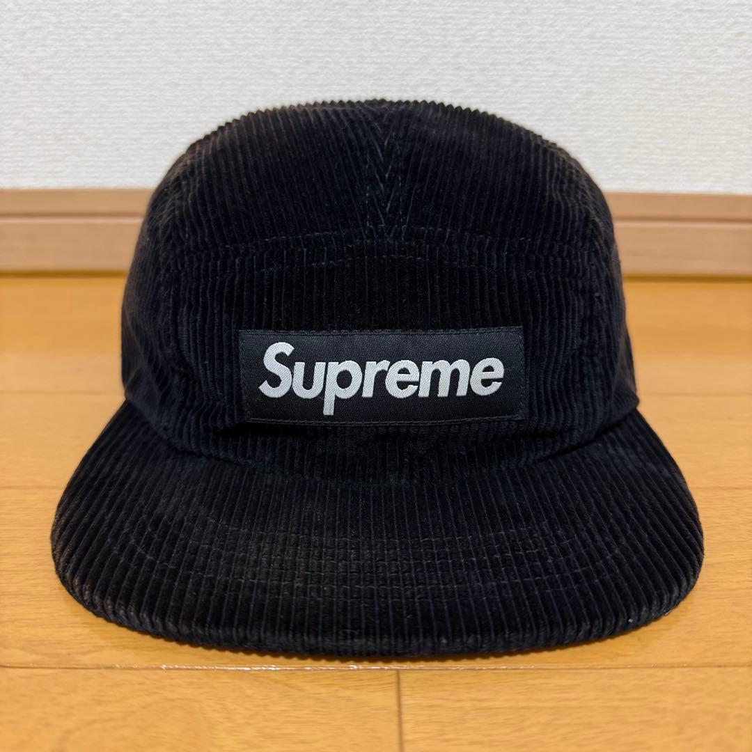 Supreme Corduroy Camp Cap ブラック 18ss Supreme Corduroy Camp Cap (SS18) - $54