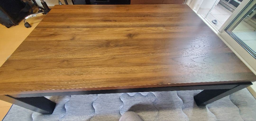 it【モダンデコ】西海岸風 こたつテーブル 長方形 120×80cm こたつ セット 長方形 テーブル 2点 西海岸 デニム ヴィンテージ 先