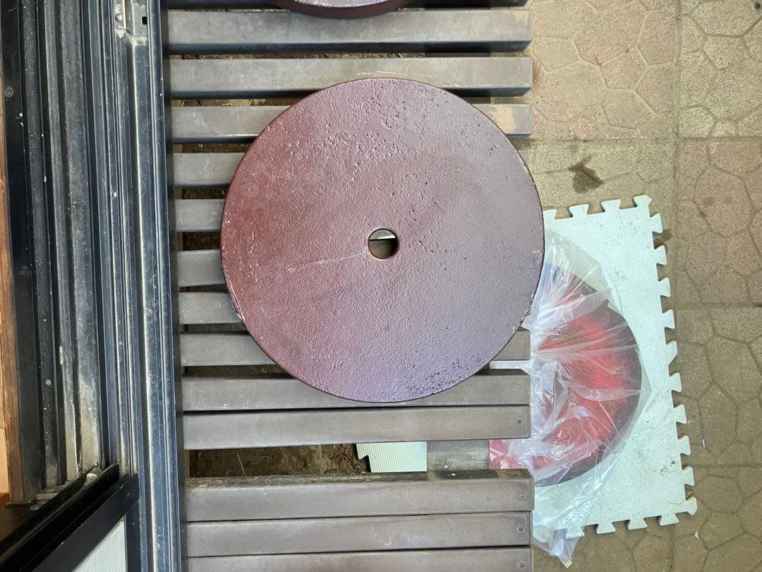 引き取り限定 28径NICHI BUKAI 15kg プレート 2枚セット