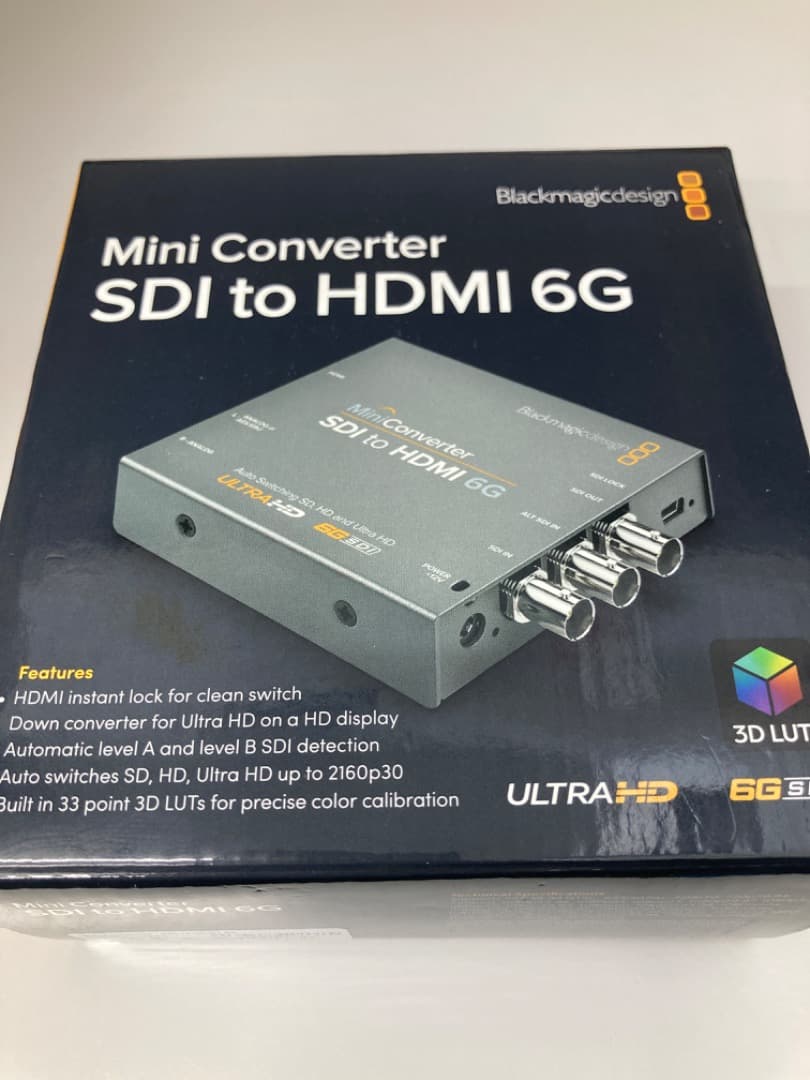 【未使用・国内正規品】Mini Converter SDI to HDMI 6G Blackmagic Design SDI to HDMI 6G Mini Converter CONVMBSH4K6G B&H