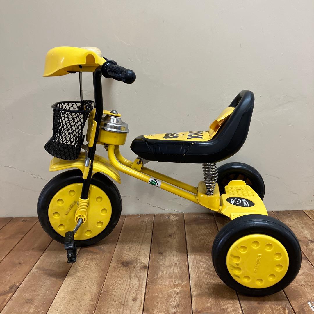 B4昭和レトロ デッドストック 飛行機印 ヤマオカ ミルクキッド 三輪車