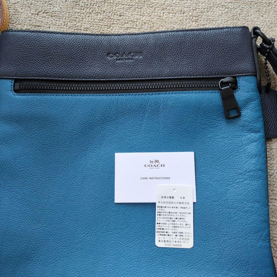 ゆうさん専用COACH メンズレザーショルダーバッグ - バッグ新 デザイン