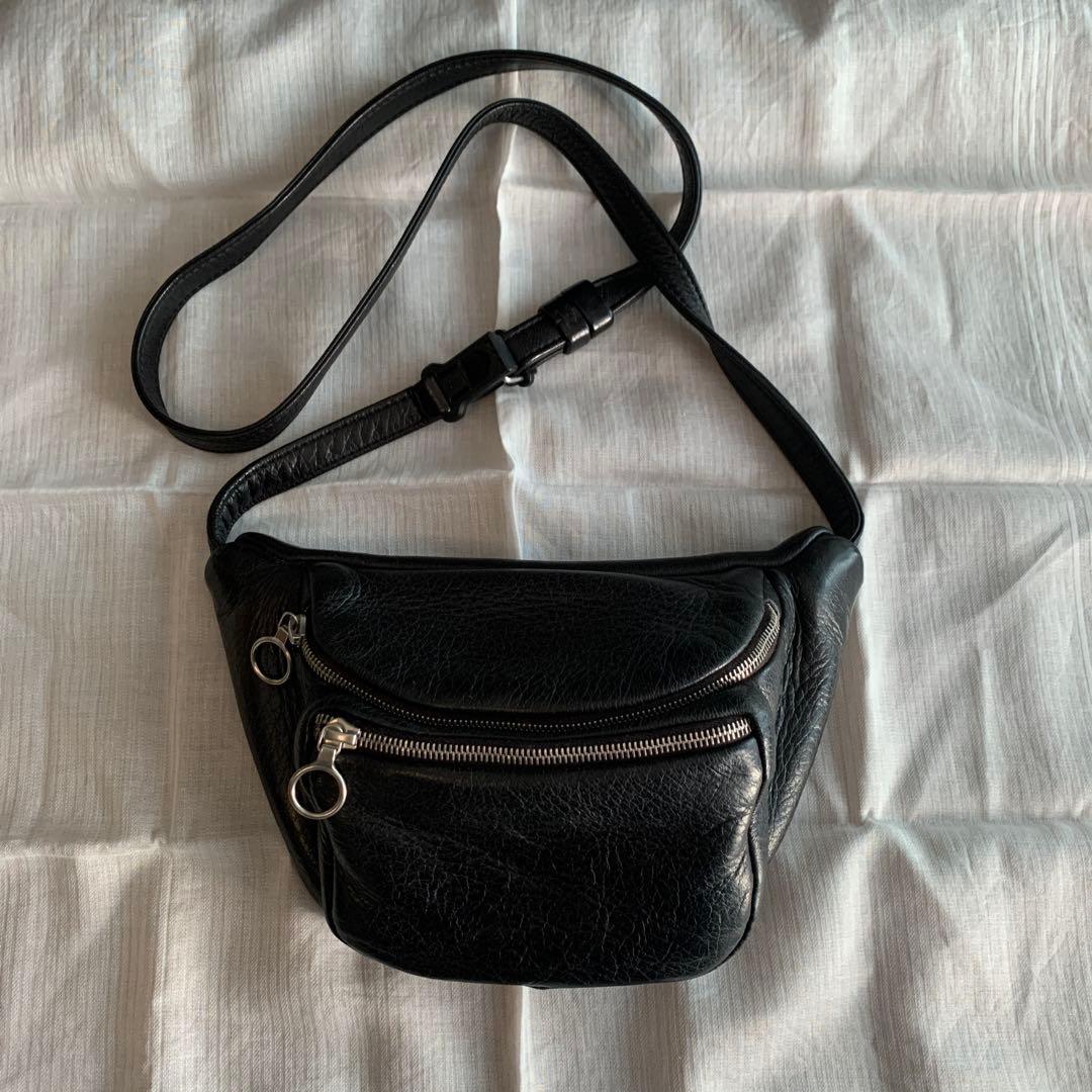 Aeta DEER WAIST POUCH S ショルダーバッグ ウエストポーチ Aeta/DEER LEATHER WAIST POUCH S (SHEEP MOUTON)