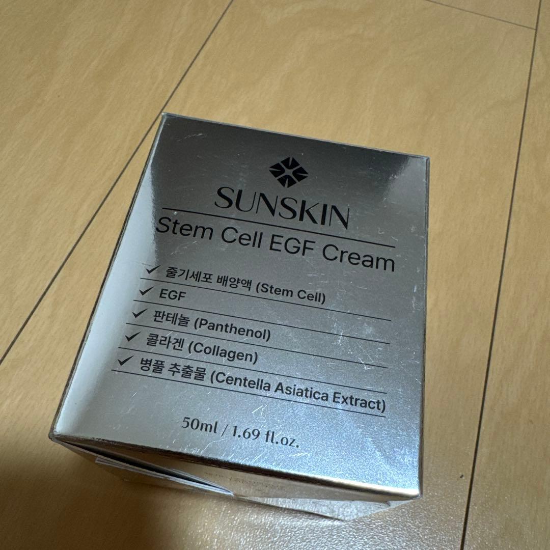 SUNSKIN LUSTER Stem Cell EGF Cream 韓国 人気 - メルカリ
