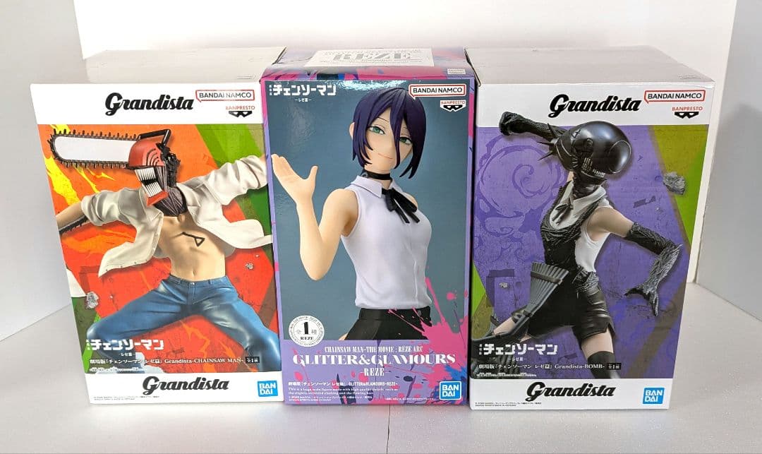 チェンソーマン GLITTER&GLAMOURS　Grandista　3点セット チェンソーマン GLITTER&GLAMOURS Grandista 3点セット チェンソーマン