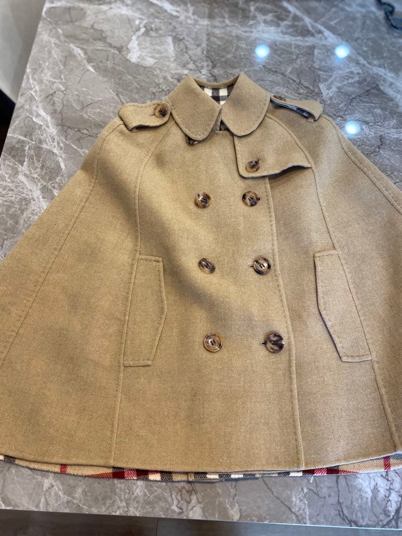 flim　Burberry ベージュ ケープコート flim様専用 Burberry ベージュ ケープコート 最 安値