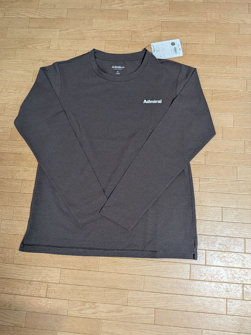 2025秋冬 完売商品！Admiral ブラウン 長袖Tシャツ M