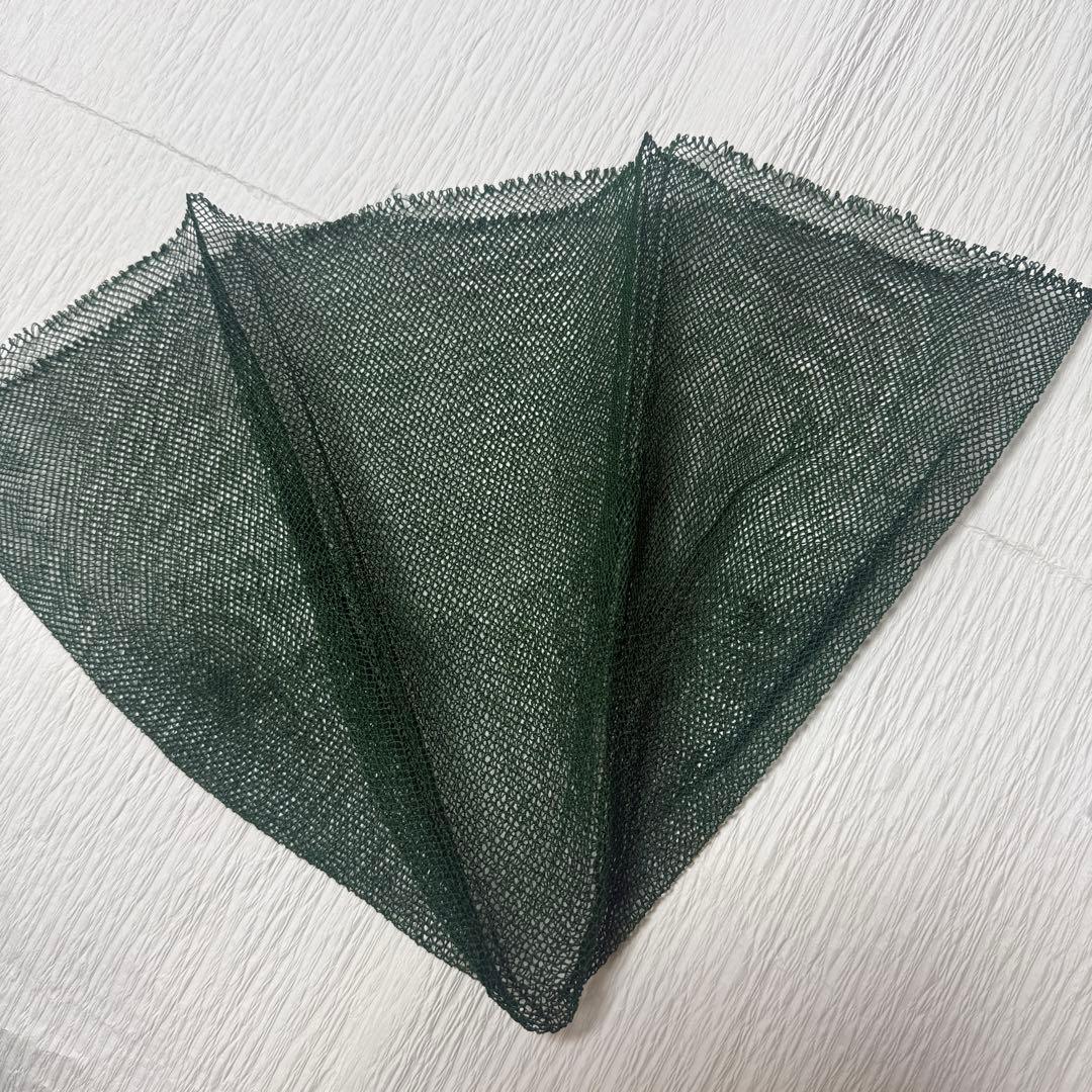 未使用】 ヘラブナ釣り用 手すき 替網 9寸2.5ミリ緑、紫、エンジ3