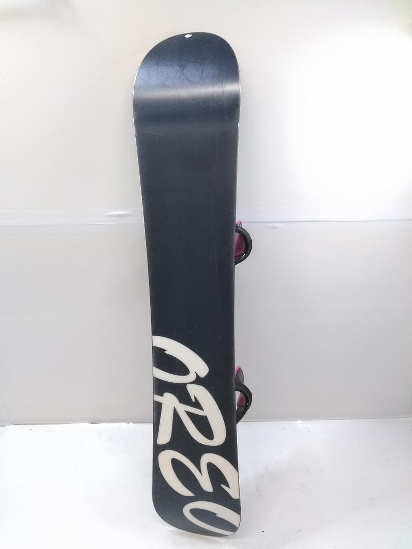 激安 OREO 153cm メンズスノーボード3点セット ビンS-M ケース付