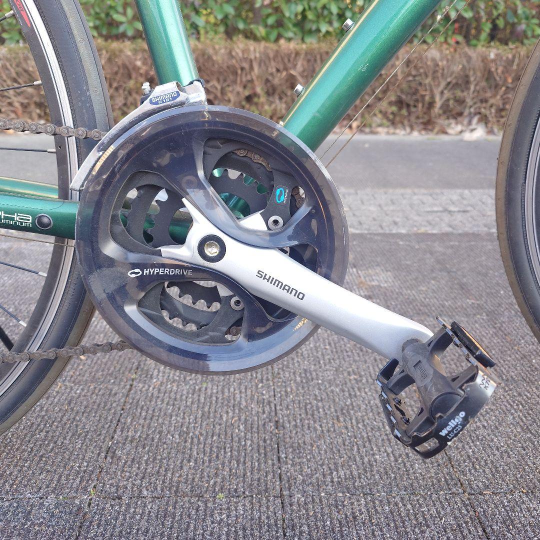 【手渡し　東京都】トレック　7.3FX グリーン　445mm　シフト不調