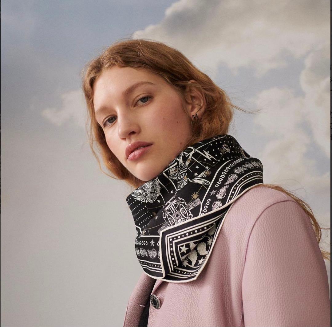 Hermesエルメスシルクバンダナ 55