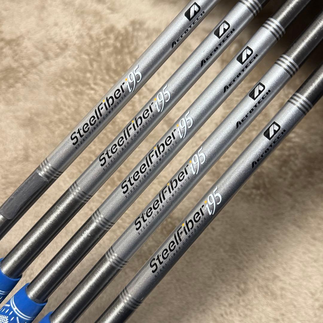 スチールファイバー i95 S 5本組 Sフレックス アイアン用シャフト スチールファイバー i95 S 5本組 Sフレックス アイアン用シャフト 楽天