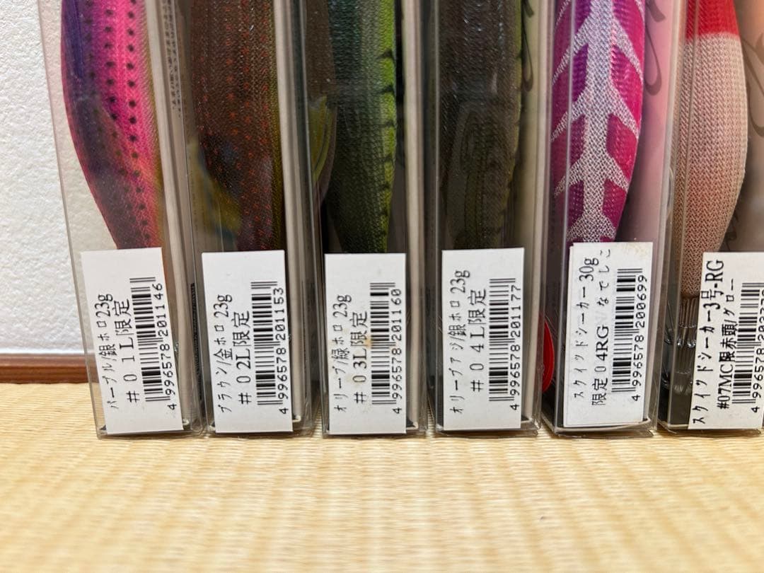 ⭐︎激レア限定品8本 バレーヒル スクイッドシーカー ライトチューン