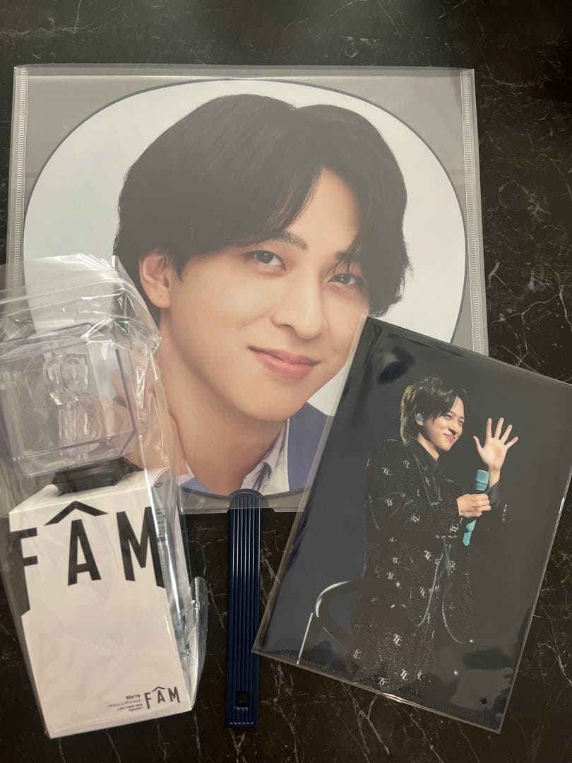 寺西拓人】timelesz FAMうちわ ぬい ファイル ペンラ 4点セット 【寺西