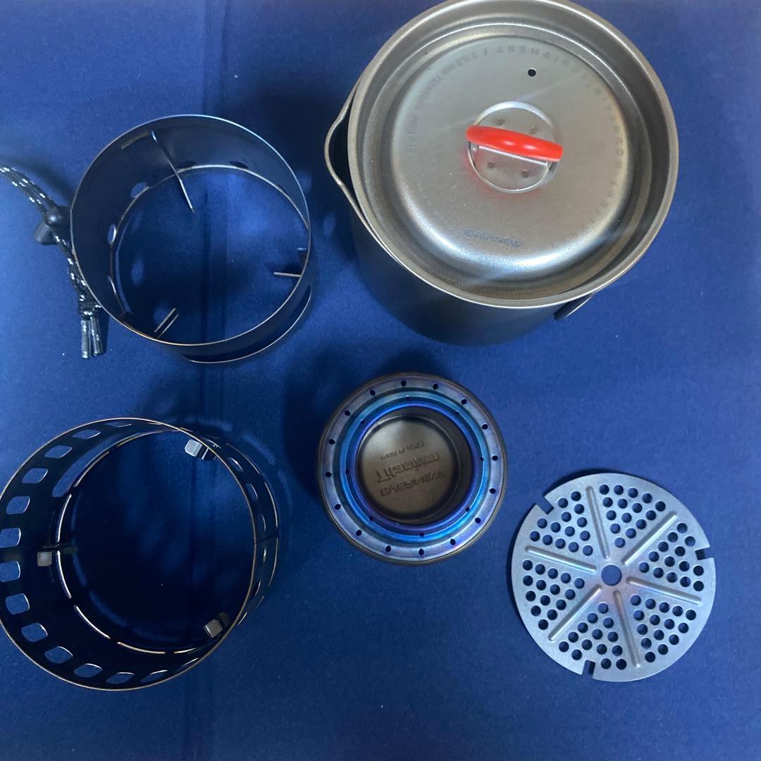 EYERNNEW ULTRA-LIGHT 0.5l チタン クッカーセット