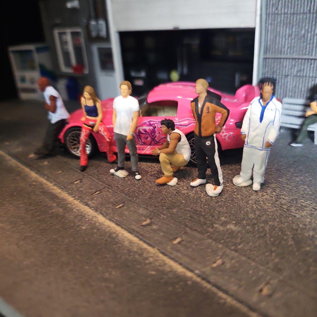 1/64 フィギュア 6体