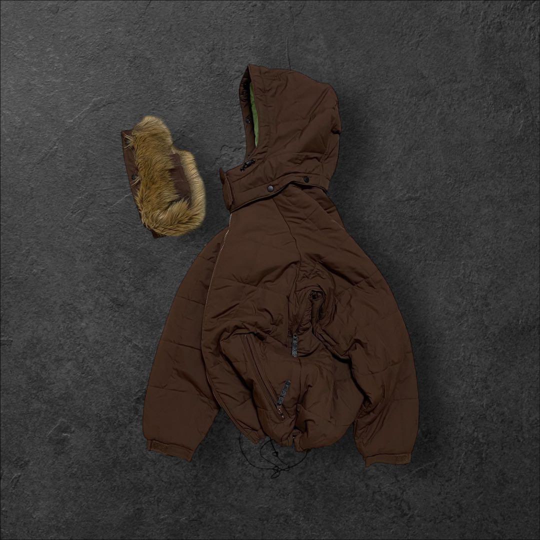 ジャケット・アウター 00s Columbia hooded puffer jacket y2k S 00s Columbia 短丈 hooded puffer jacket y2k - メルカリ