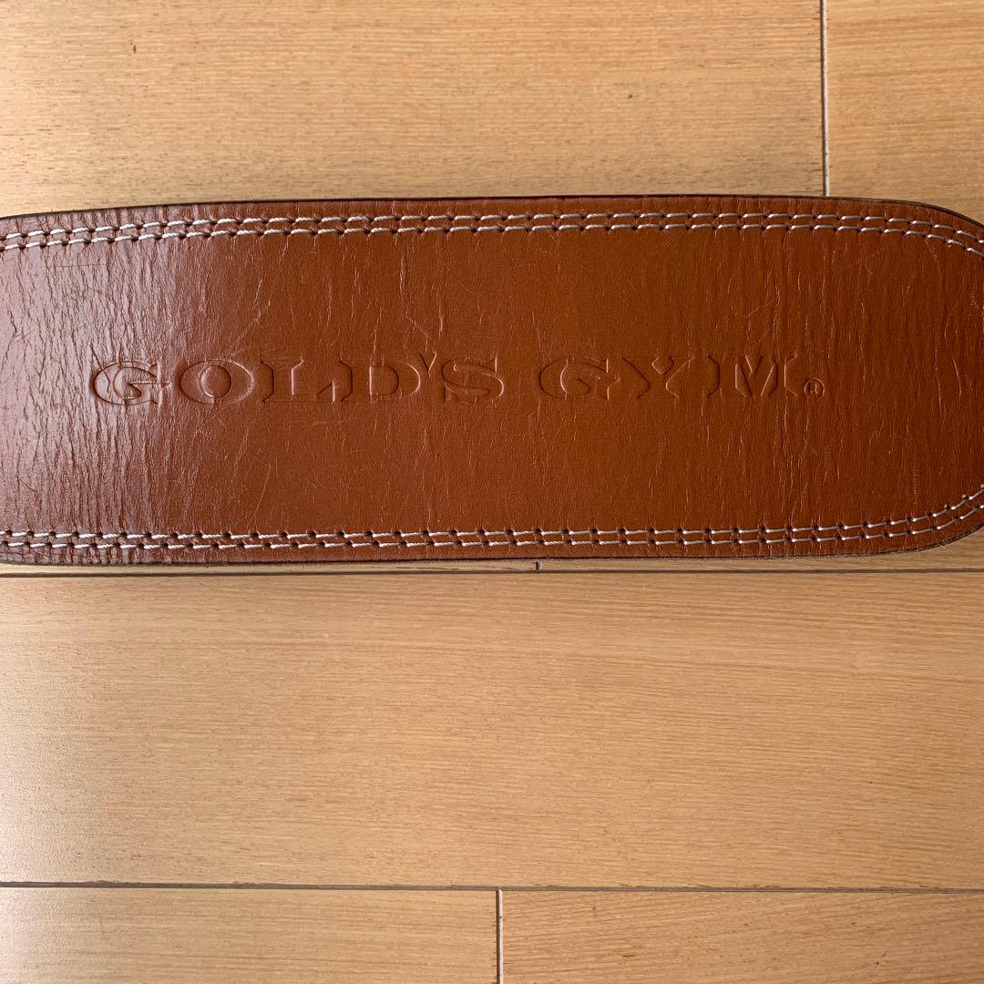 GOLD'S GYM プロレザーベルト Sサイズ プロレザーベルト GOLD'S GYM_G ゴードジムギア 筋トレ トレーニング