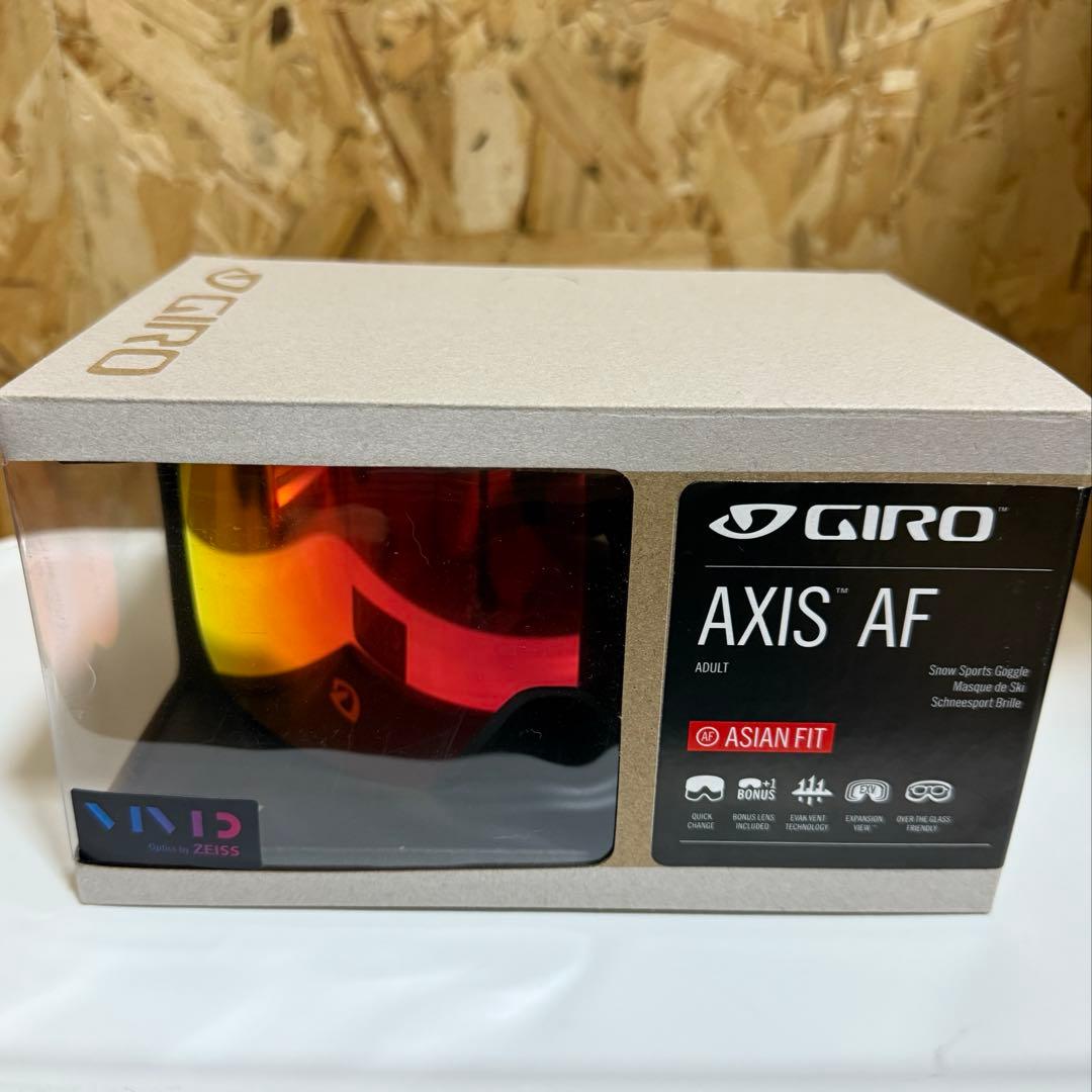 GIRO AXIS AF ゴーグル 新品未開封 Giro Axis Goggle – Switchback Sports