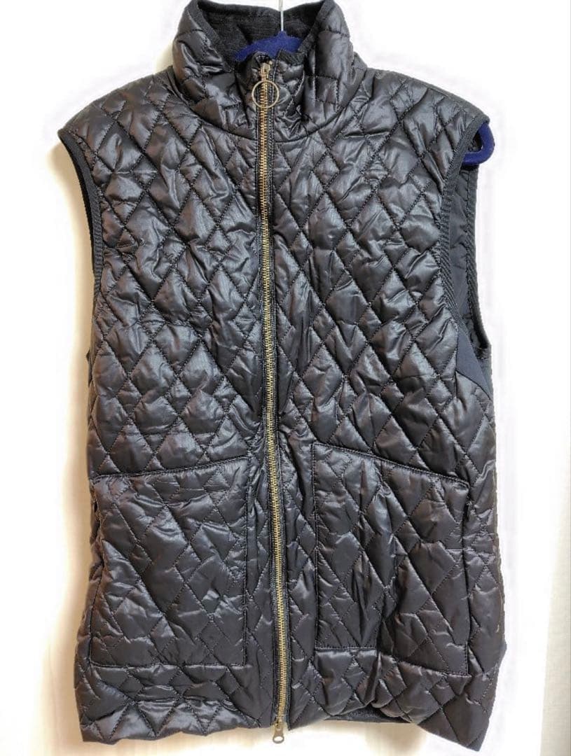 その他 charbon LIMONTA CHAMBRAY NYLON PUFF VEST charbon_0444_LIMONTA_CHAMBRAY_